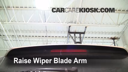 2001 BMW X5 3.0i 3.0L 6 Cyl. Windshield Wiper Blade (Rear) Replace Wiper Blade